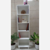 کتابخانه ایستاده ۵ طبقه MDF مدل مدرن