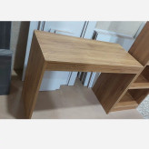 میز کنسول مدرن MDF مدل مینیمال سفید | میز کنار سالنی و دکوری