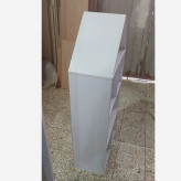 کتابخانه کودک طرح کلبه | استند عروسک و کتاب MDF