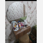 میز آرایش دیواری کشودار MDF مدل آوینا