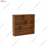 کتابخانه دیواری MDF مدل کارینا | شلف دیواری مدرن چند طبقه