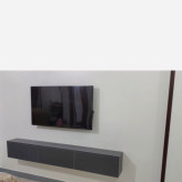 میز تلویزیون دیواری مدرن MDF | میز TV دیواری مینیمال و کمجا